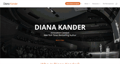 Desktop Screenshot of dianakander.com
