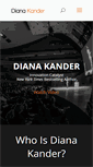 Mobile Screenshot of dianakander.com
